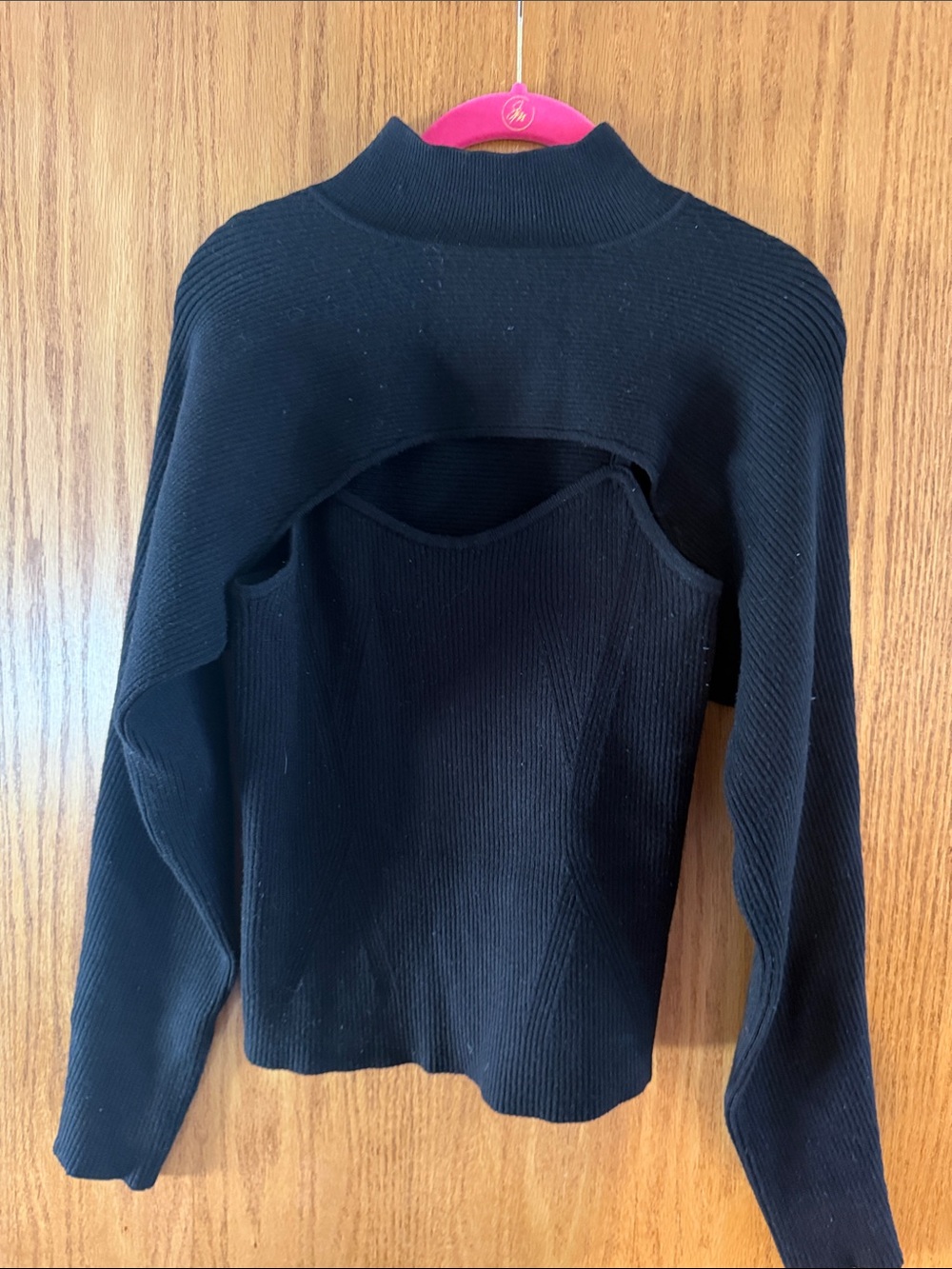 Banana Republic Two Piece Sweater Set. Camisole and Shrug. Black. Medium.